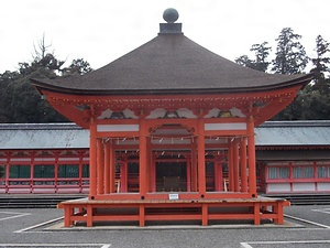 南宮神社 高舞殿