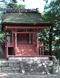 冨吉建速神社本殿