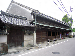 大角家住宅（滋賀県栗太郡栗東町） 主屋