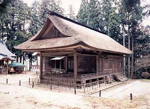 白山神社能舞台