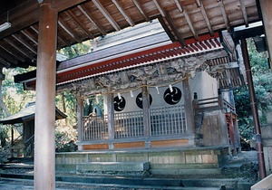 波太神社 末社三神社本殿