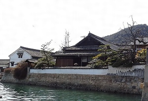 太田家住宅朝宗亭(広島県福山市鞆町) 主屋