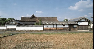 豊島家住宅(愛媛県松山市井門) 長屋門