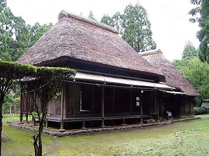 旧黒木家住宅(旧所在  宮崎県西諸県郡高原町) おもて