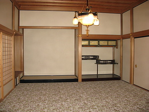 旧日光田母澤御用邸 内謁見所