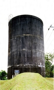 石岡第一発電所施設 調圧水槽