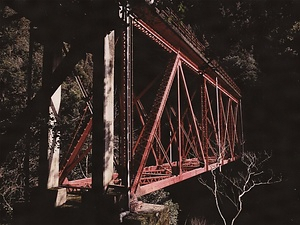 旧魚梁瀬森林鉄道施設 井ノ谷橋