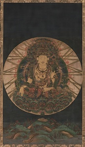 絹本著色虚空蔵菩薩像