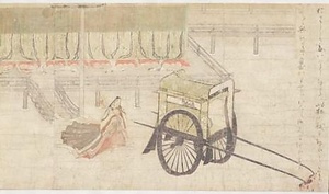 紙本著色小野雪見御幸絵詞