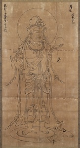 紙本白描十二天図像〈／（珍海本）〉