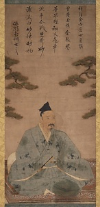 紙本著色桃井直詮像〈伝土佐光信筆／〉