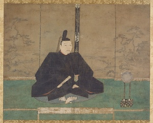 絹本著色伝足利義政像