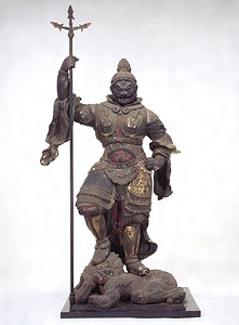 木造増長天立像