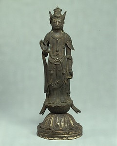 銅造観音菩薩立像（法隆寺献納）