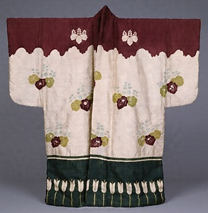 桐矢襖文辻ヶ花染道服