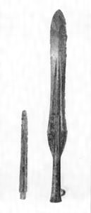 対馬シゲノダン遺跡出土品