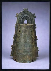 突線流水文銅鐸