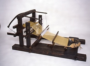 越後縮の紡織用具及び関連資料