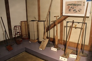 阿波藍栽培加工用具