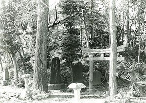 木曽呂の富士塚