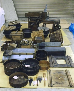 狭山茶の生産用具