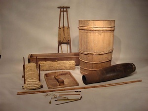 野州麻の生産用具