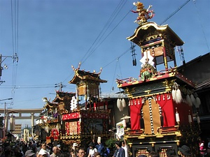 高山祭の屋台行事