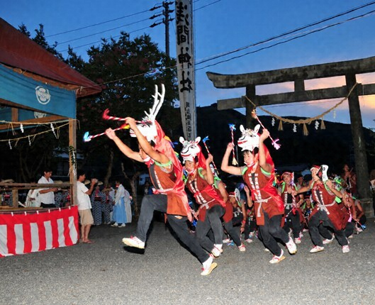 徳山の盆踊 とくやまのぼんおどり