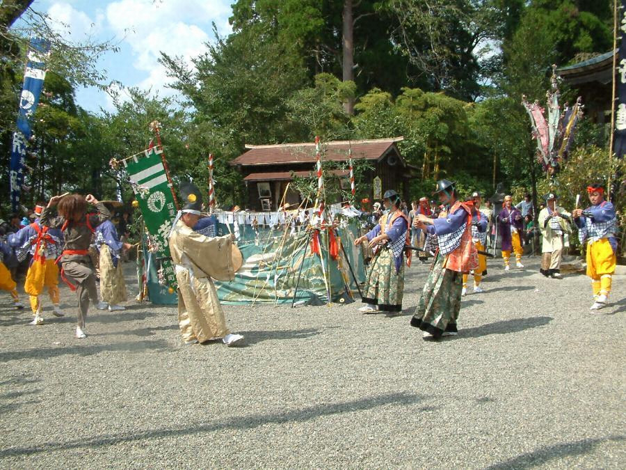 五ケ瀬の荒踊 ごかせのあらおどり