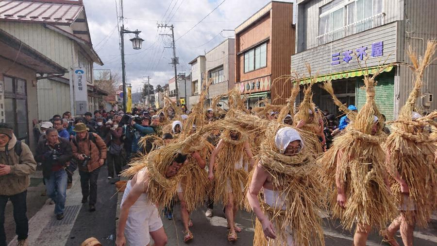 米川の水かぶり よねかわのみずかぶり