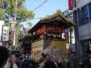 上野天神祭のダンジリ行事
