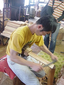 吉野の樽丸製作技術