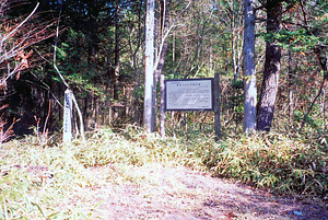 越原ハナノキ自生地