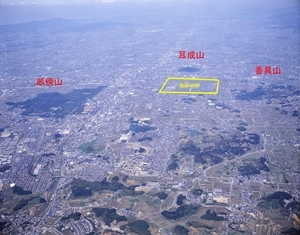 大和三山<BR/>　香具山<BR/>　畝傍山<BR/>　耳成山