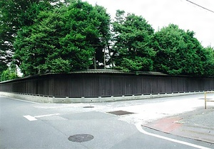 茂木本家住宅板塀