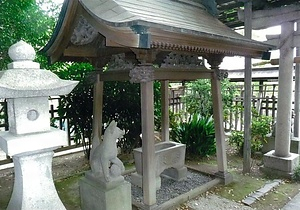 茂木本家住宅稲荷神社水屋