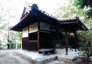 宇夫階神社末社金刀比羅宮拝殿及び幣殿
