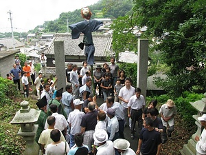 佐田岬半島の初盆行事