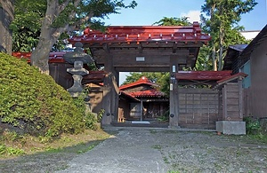 旧外川家住宅（山梨県富士吉田市上吉田） 中門