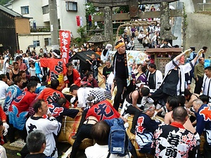 呼子の大綱引き