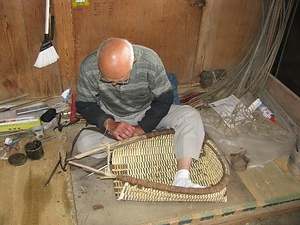 論田・熊無の藤箕製作技術