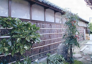 石川酒造西土塀