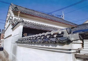 前田家住宅土塀