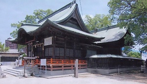与賀神社本殿・幣殿・拝殿
