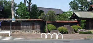 森田家住宅板塀