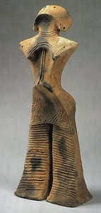 土偶／山形県西ノ前遺跡出土