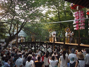 浄真寺の二十五菩薩練供養