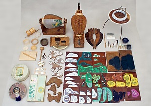 岐阜提灯の製作用具及び製品