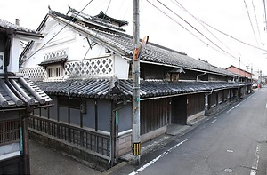 旧苅田家住宅（岡山県津山市勝間田町） 主屋