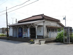 小湊鉄道馬立駅本屋